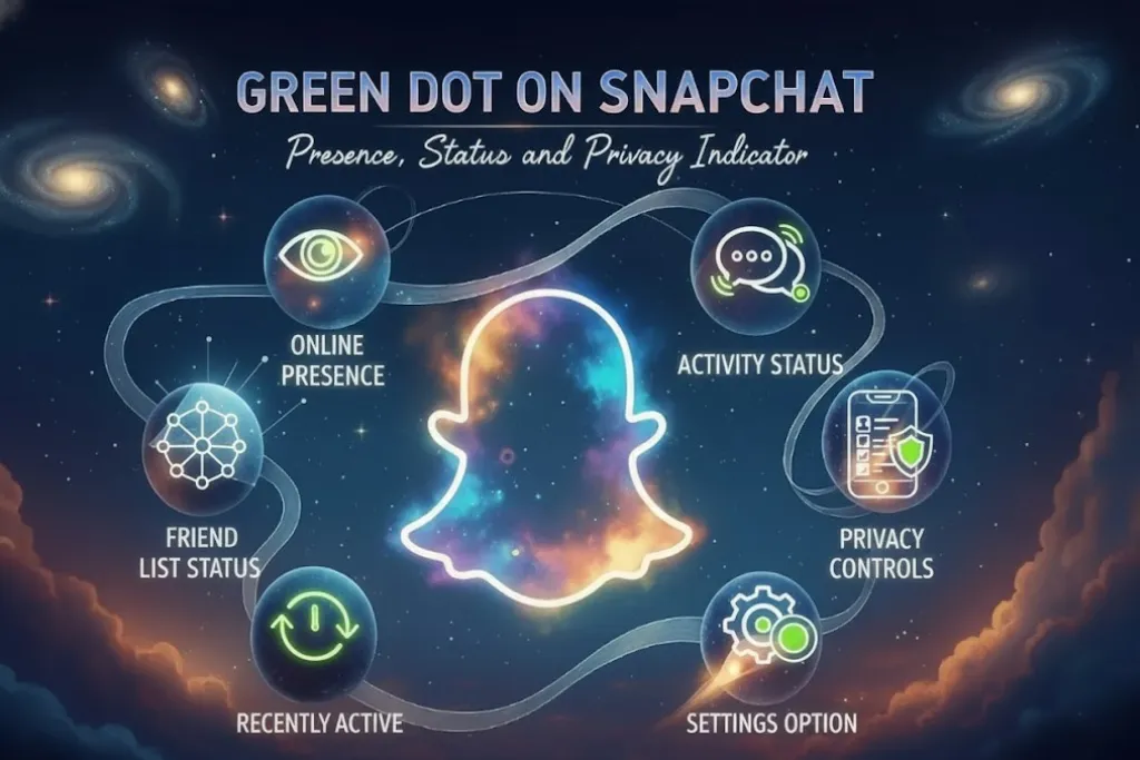 Green Dot On Snapchat
