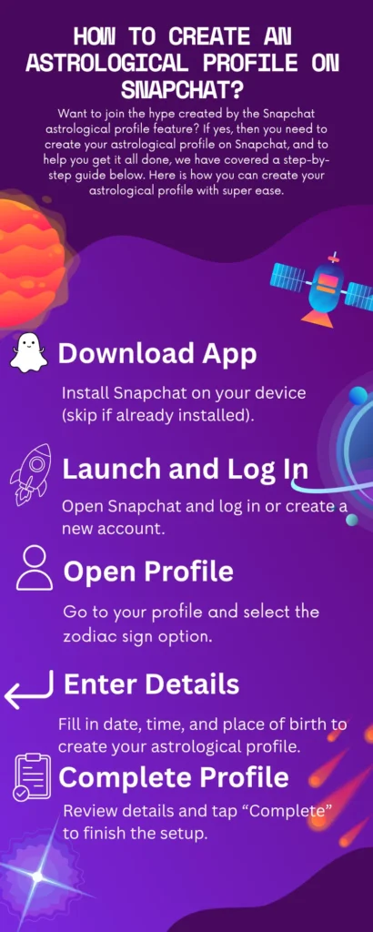 How to Create an Astrological Profile on Snapchat?
